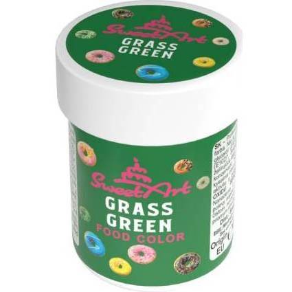 SweetArt gelová barva Grass Green (30 g) - dortis