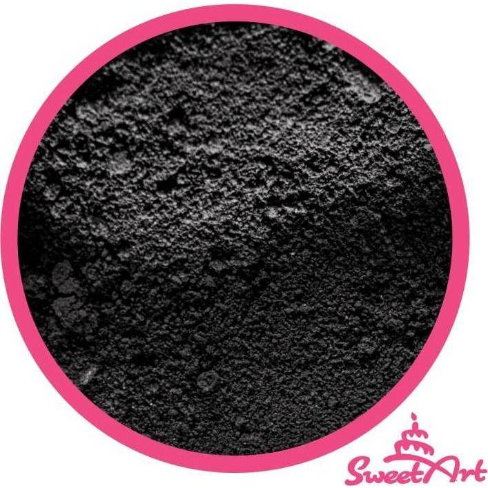 SweetArt jedlá prachová barva Black černá (2 g) - dortis