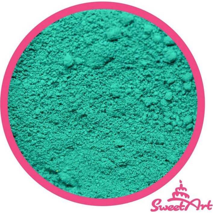 SweetArt jedlá prachová barva Turquoise tyrkysová (3 g) - dortis