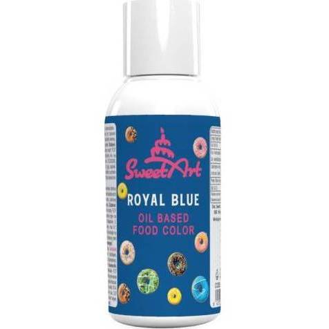 SweetArt olejová barva Royal Blue (70 g) - dortis