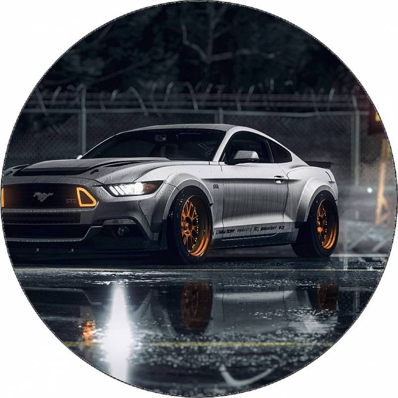 Jedlý papír Need for Speed Ford Mustang coupe 19
