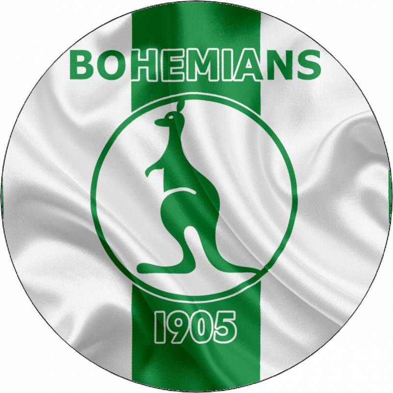 Jedlý papír Logo Bohemians 19