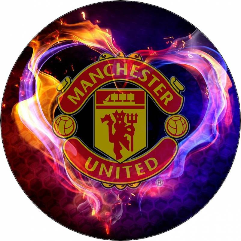 Jedlý papír logo Manchester United 19