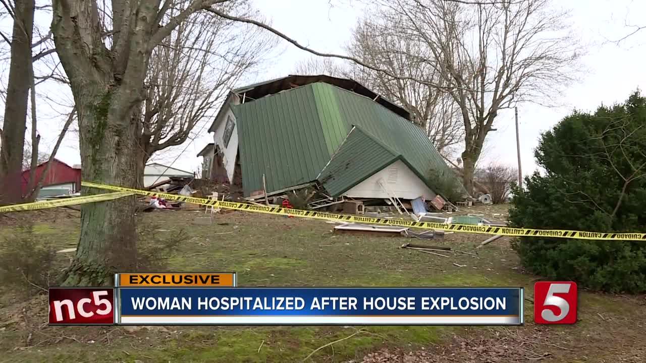 Home Explosion Sends Woman Two Children To Hospital