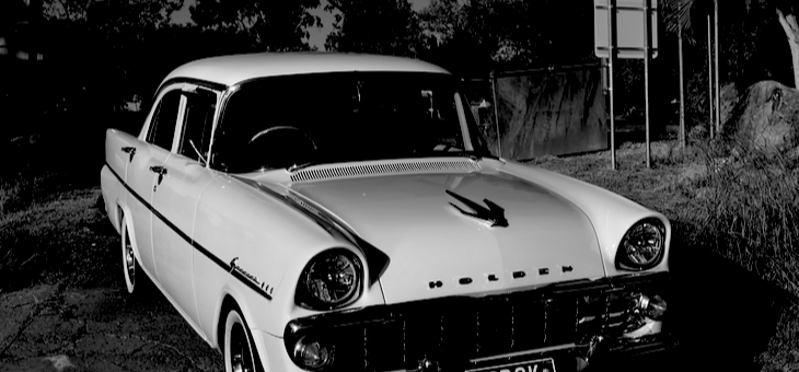Vintage Australian Holden EK special series car produced in Australia in the early 1960's