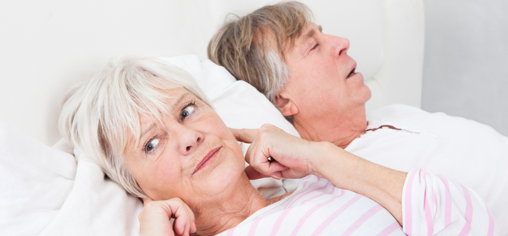 How to sleep next to a snorer
