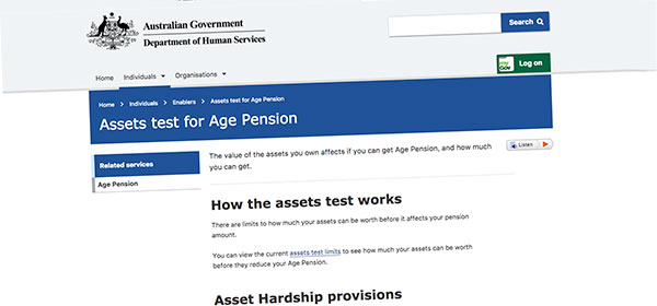 New assets test claims 90,000 Age Pension payments