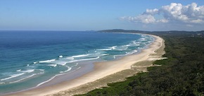 $168 deluxe stay Byron Bay