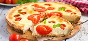 Tomato Cheese Tart