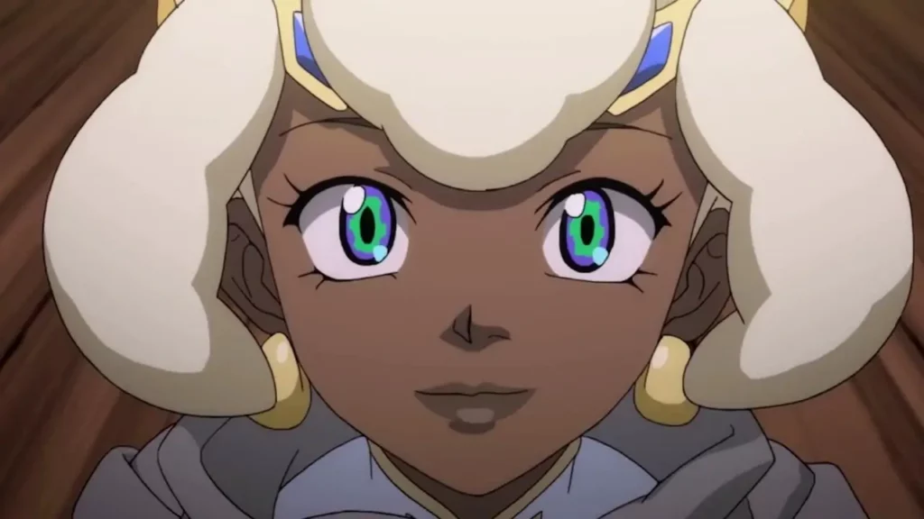 S.A.M. From Cannon Busters is a Black Female Anime Characters