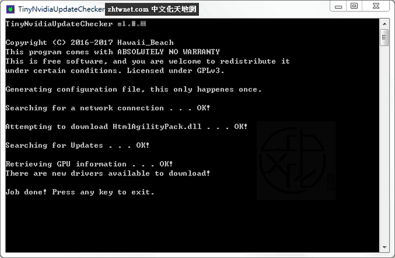 Read more about the article TinyNvidiaUpdateChecker 1.14.5 – 一鍵更新 NVIDIA 顯卡驅動
