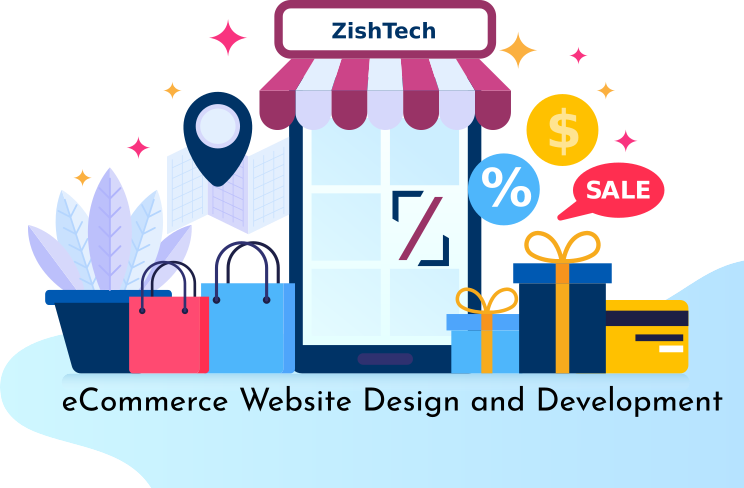 e-commerce website development, design and maintainance