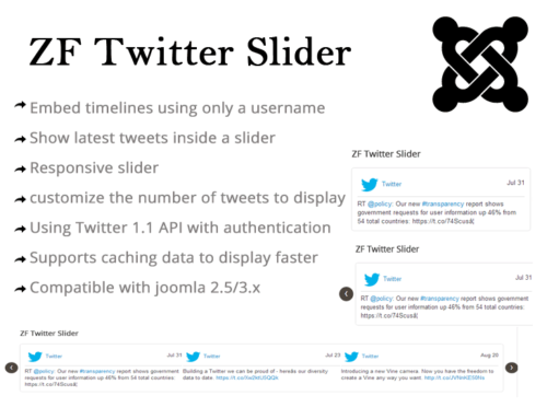 ZF Twitter Slider