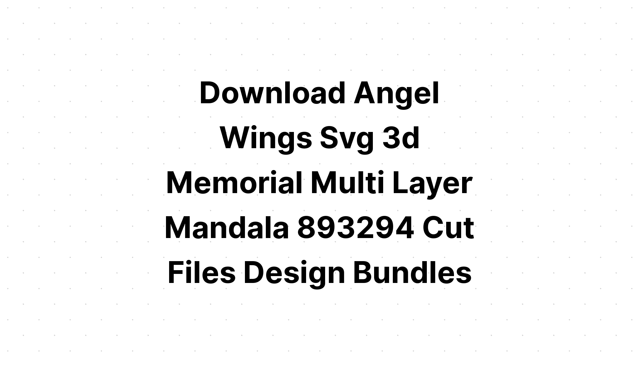 Download 3D Eagle 3D Mandala Svg - Layered SVG Cut File