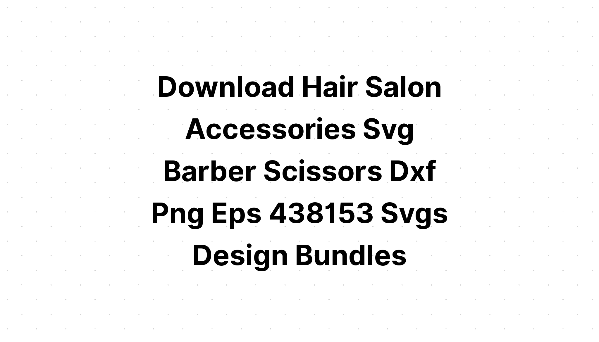 Download Hair Stylist Monogram Svg Layered Svg Cut File