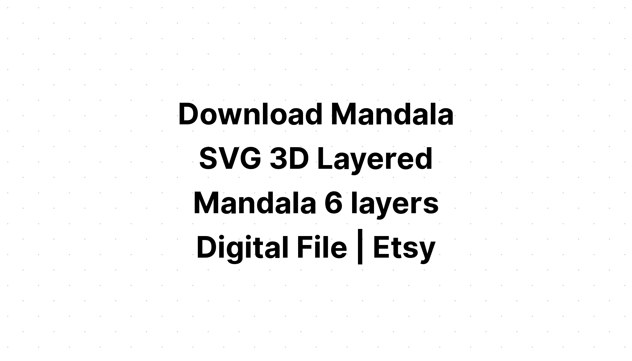Download Layered Koala Mandala Svg Free Project Layered Svg Cut File