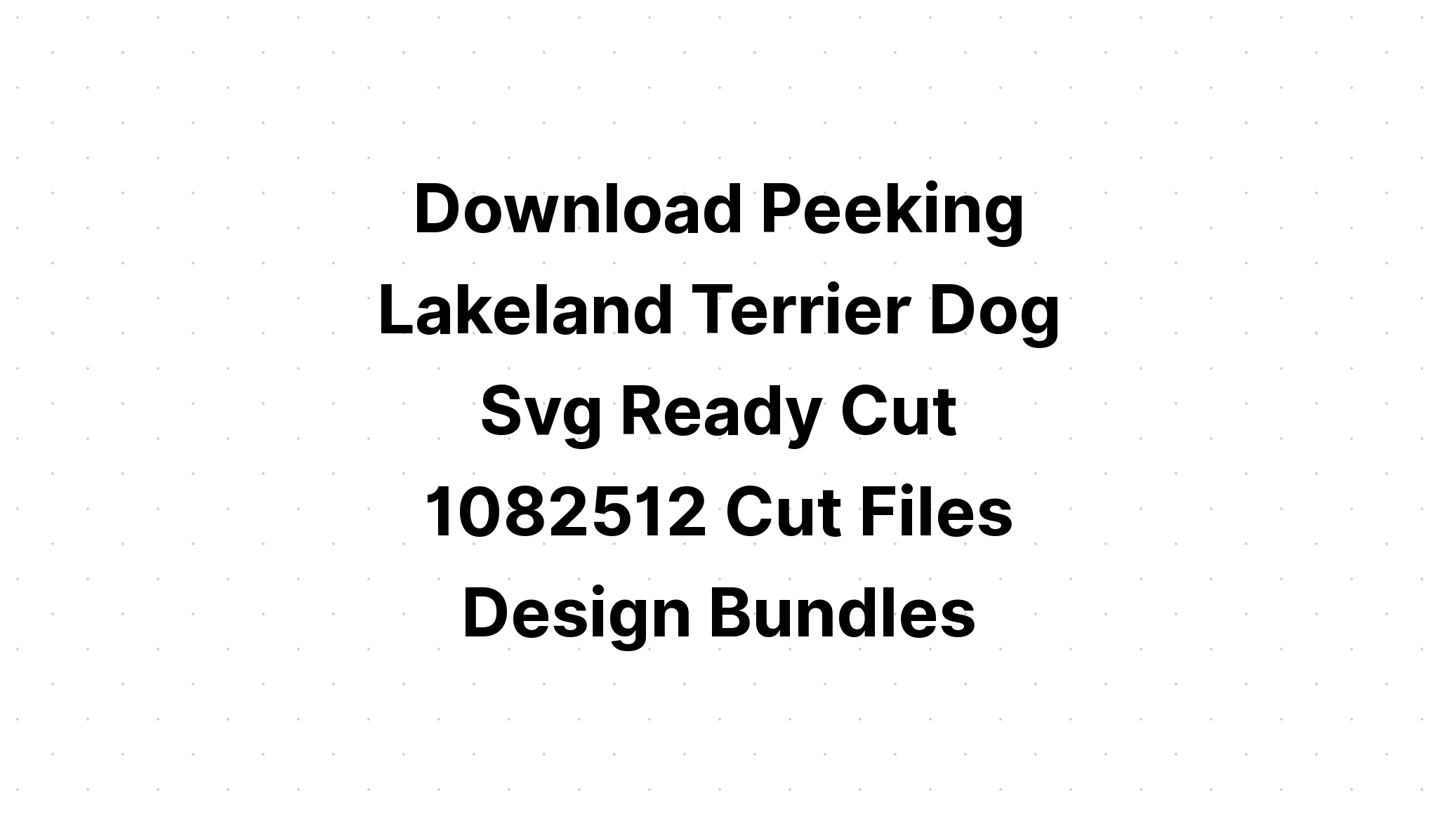 Download Border Terrier Dog Mandala Svg File