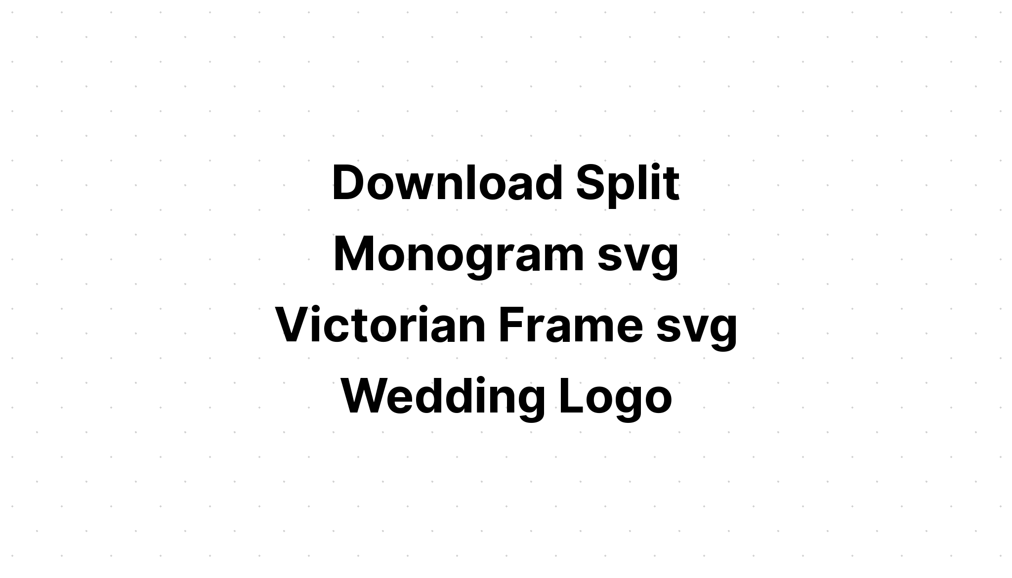 Download Flourished Split Monogram T Svg Free Svg Cut File