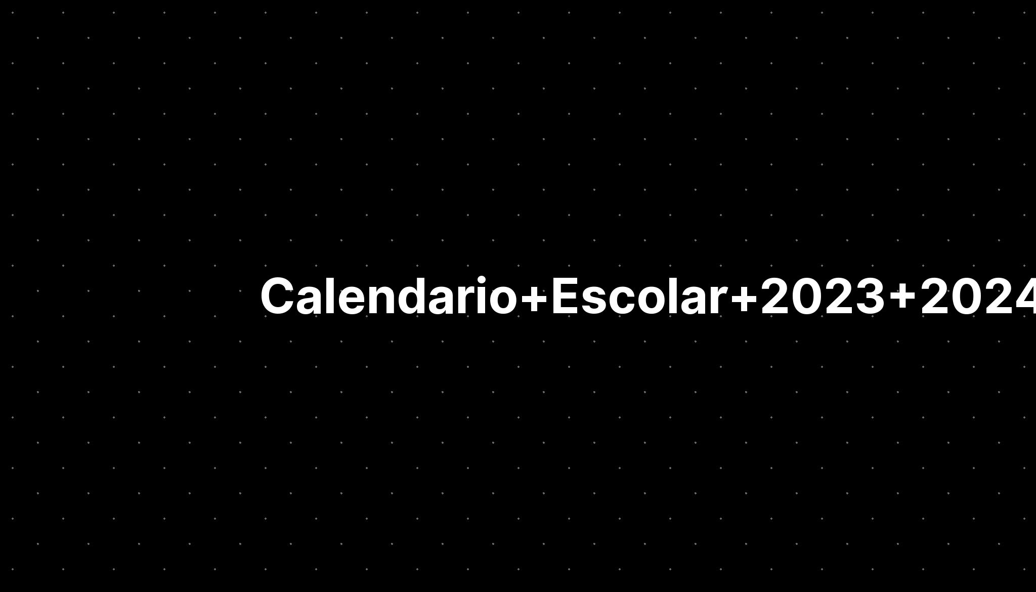 Calendario Escolar 2024 Puebla Image to u