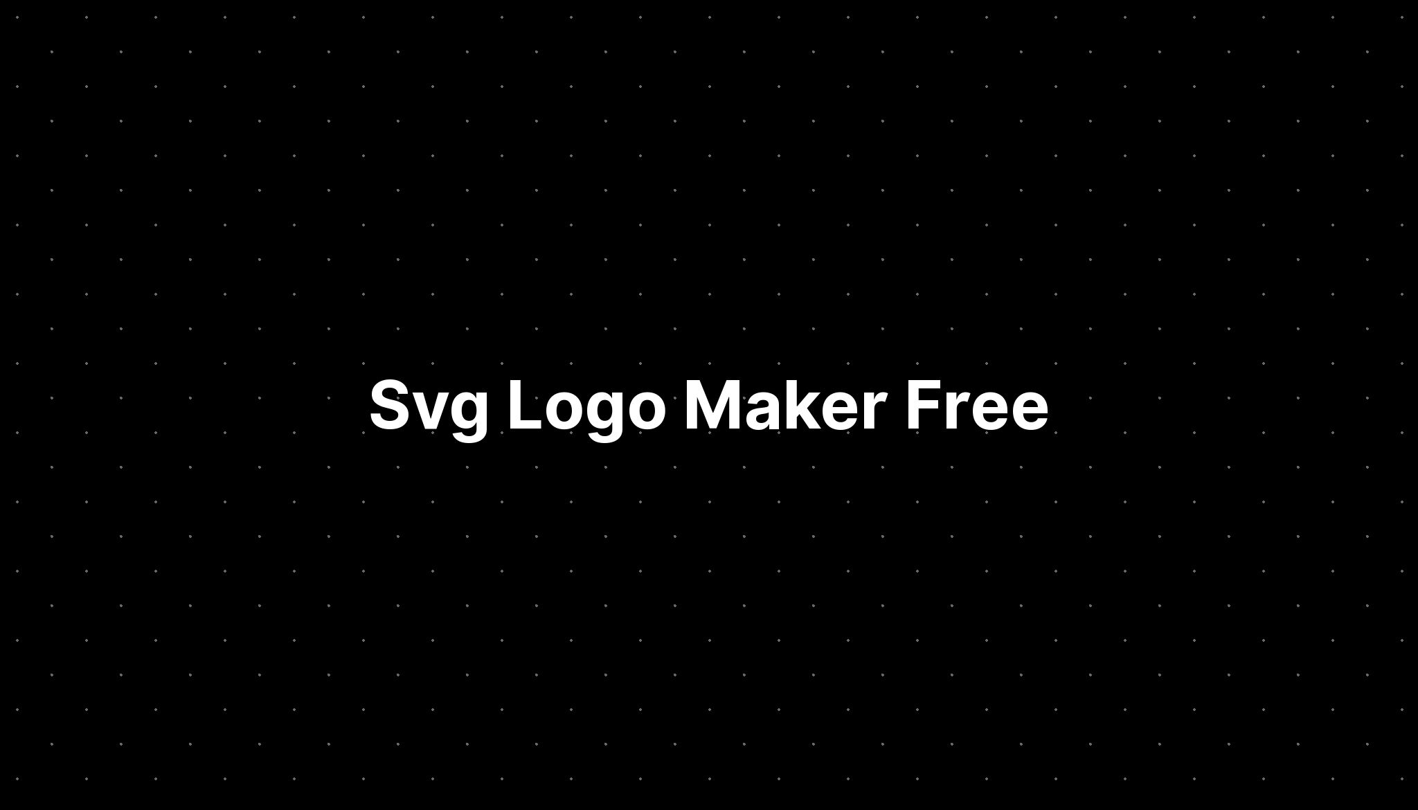 Svg Logo Maker Free - IMAGESEE